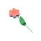 Biletele adezive flori, Margareta rosu cu albastru, TG, 8190002, Hartie, Multicolor