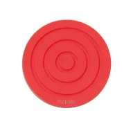 Set 4 buc suport din bambus pentru pahare Tip Top - rosu