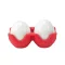 Set pentru sare si piper in forma de ou Twin - rosu