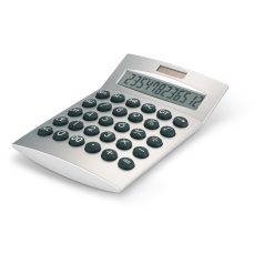   Calculator de birou, solar cu 12 cifre, Everestus, 20IAN1183, Argintiu, Plastic