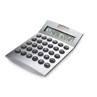   Calculator de birou, solar cu 12 cifre, Everestus, 20IAN1183, Argintiu, Plastic