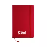 Agenda A5 cu 96 de pagini, Paper, red