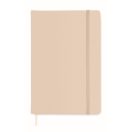 Agenda, Everestus, 2601E13837, A5, Velina, coperta cu elastic, 21x14x1.6 cm, Hartie, Alb inchis