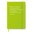 Agenda A5 cu 96 de pagini, Paper, lime