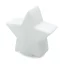 Stea cu led, 2401E15616, Everestus, 9x4x8.5 cm, Plastic, Alb