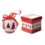 Glob de Craciun, 2401E15556, Everestus, 7x7x6.5 cm, Carton, Multicolor