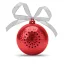 Boxa portabila 3 W, Wireless, 2401E15394, Everestus, Ø7 cm, Plastic, Rosu