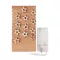 Set snur cu 20 stelute luminoase, Everestus, 9IA19392, Lemn, Natur