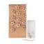 Set snur cu 20 stelute luminoase, Everestus, 9IA19392, Lemn, Natur
