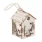 Casuta din MDF cu lumina, Everestus, 9IA19385, Natur