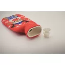 Sticla de apa calda cu tricou si design de Craciun, 250 ml, 2410E23675, Everestus, 22.5 x 12 x 5 cm, Acril, Rosu