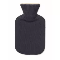   Sticla de apa calda cu tricou si design de Craciun, 250 ml, 2410E23674, Everestus, 22.5 x 12 x 5 cm, Acril, Albastru marin francez