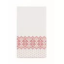 Set cana 300 ml si manusi tricotate cu design de Craciun, 2410E25635, Everestus, 12.2 x 9.2 x 9.8 cm, Ceramica, Rosu