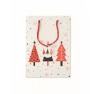 Sacosa de cumparaturi, 2509E16417, Everestus, 22x11x30 cm, Hartie, Alb