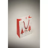   Sacosa de cumparaturi, 2509E16417, Everestus, 22x11x30 cm, Hartie, Alb