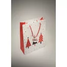 Sacosa de cumparaturi, 2509E16415, Everestus, 26x11x36 cm, Hartie, Alb