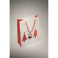   Sacosa de cumparaturi, 2509E16415, Everestus, 26x11x36 cm, Hartie, Alb