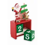  Calendar de Craciun, 2509E15312, Everestus, 13.4x3.4x7.3 cm, MDF, Multicolor
