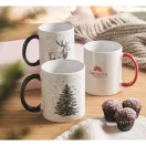 Cana 300 ml, 2509E15337, Everestus, Ø8.1x9.6 cm, Gresie, Rosu