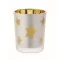 Lumanare led, 2509E15542, Everestus, 5.6x5.6x6.7 cm, Sticla, Auriu