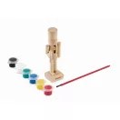 Set de pictura, 2509E16561, Everestus, 3.4x3.4x12 cm, Lemn, Natur