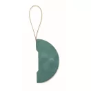 Decoratiune pliabila glob Craciun, 2509E15474, Everestus, Ø10 cm, Hartie, Verde
