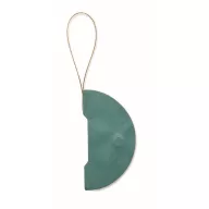  Decoratiune pliabila glob Craciun, 2509E15474, Everestus, Ø10 cm, Hartie, Verde