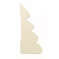   Decoratiune de Craciun, 2509E15407, Everestus, 12.8x12.8x30 cm, Hartie, Bej