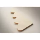 Decoratiune de Craciun, 2509E15407, Everestus, 12.8x12.8x30 cm, Hartie, Bej