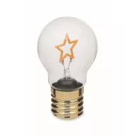   Bec LED decorativ, Everestus, 2610E17458, 7x12 cm, ABS, Galben
