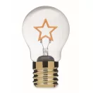 Bec LED decorativ, Everestus, 2610E17458, 7x12 cm, ABS, Galben