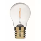 Bec LED decorativ, Everestus, 2610E17458, 7x12 cm, ABS, Galben