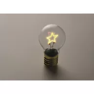   Bec LED decorativ, Everestus, 2610E17458, 7x12 cm, ABS, Galben