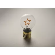   Bec LED decorativ, Everestus, 2610E17458, 7x12 cm, ABS, Galben