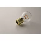 Bec LED decorativ, Everestus, 2610E17458, 7x12 cm, ABS, Galben
