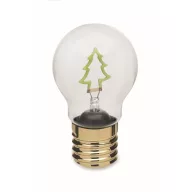   Bec LED decorativ, Everestus, 2610E17459, 7x12 cm, ABS, Verde Neon