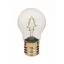 Bec LED decorativ, Everestus, 2610E17459, 7x12 cm, ABS, Verde Neon