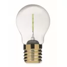 Bec LED decorativ, Everestus, 2610E17459, 7x12 cm, ABS, Verde Neon