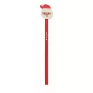 Creion grafit, Everestus, 2610E17571, 17.8 cm, Lemn, Rosu