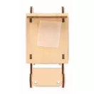 Gnom decorativ, Everestus, 2610E17470, 4.9x10x9 cm, Poliester, Bumbac, Rosu