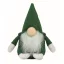 Gnom decorativ, Everestus, 2610E17466, 5x10 cm, Poliester, Bumbac, Verde