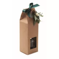   Set difuzor si lumanare vanilie, Everestus, 2610E17942, 5x6.2 cm, Sticla, Bej