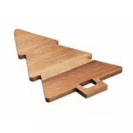   Platou de servire, Everestus, 2610E19141, Cu maner, 29.8x20x1 cm, Lemn, Natur