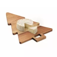  Platou de servire, Everestus, 2610E19141, Cu maner, 29.8x20x1 cm, Lemn, Natur
