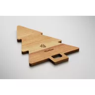   Platou de servire, Everestus, 2610E19141, Cu maner, 29.8x20x1 cm, Lemn, Natur