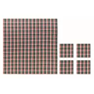  Fata de masa si 4 servetele, Everestus, 2610E19109, 140x180 cm, Bumbac, Multicolor