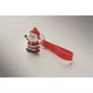 Breloc Mos Craciun, Everestus, 2610E17460, 5.3x4.4x3 cm, PVC, Rosu