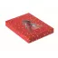 Lumanare parfumata, scortisoara, Everestus, 2610E17556, 15.7x12x1.7 cm, Ceara, Rosu