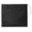 Pelerina de ploaie cu gluga si husa, Everestus, 20IAN1193, Negru, PVC