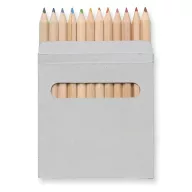 Set de 12 creioane colorate, Cardboard, brown